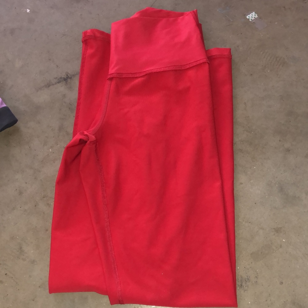 Aerie red leggings